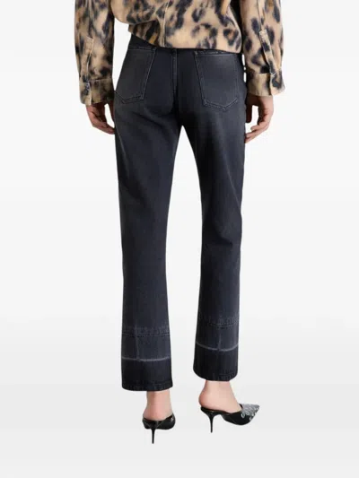 Gaëlle Appliqué Slim Boy Trousers In Black