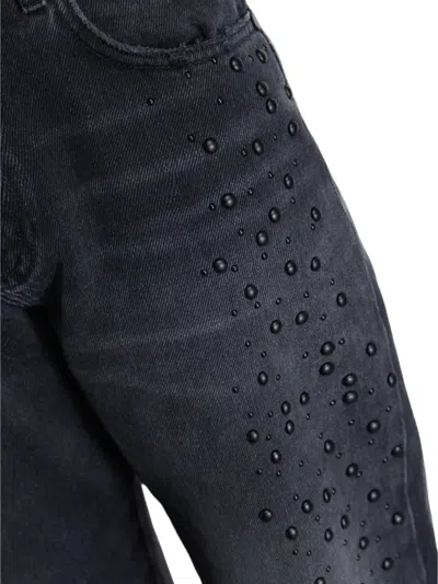 Gaëlle Appliqué Slim Boy Trousers In Black