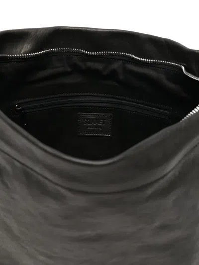 Sommet Small Lidia Buckle-detail Messenger Bag In Black