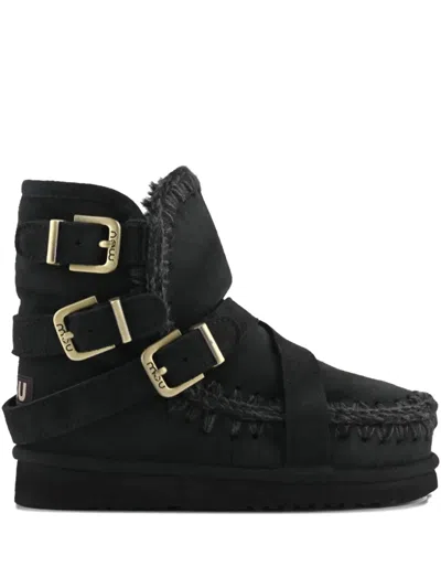 Mou Eskimo 18 Boots In Black