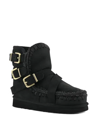 Mou Eskimo 18 Boots In Black