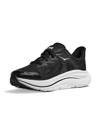 Hoka Kids' Clifton 10 Trainers In Black