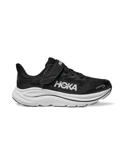Hoka Kids' Clifton 10 Trainers In Black