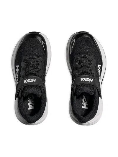 Hoka Kids' Clifton 10 Trainers In Black