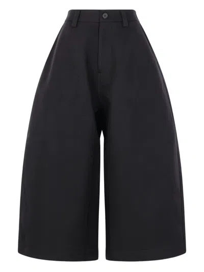 Melitta Baumeister Elasticated-waist Trousers In Black