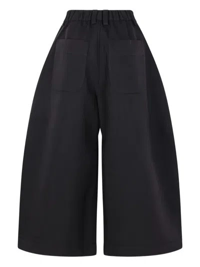 Melitta Baumeister Elasticated-waist Trousers In Black
