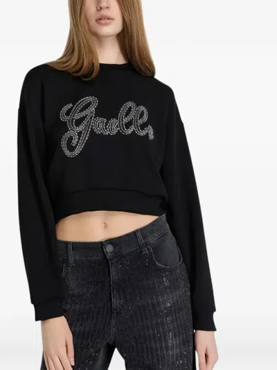 Gaëlle Embroidered Felpa Sweater In Black