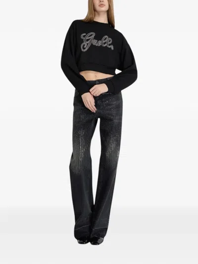 Gaëlle Embroidered Felpa Sweater In Black