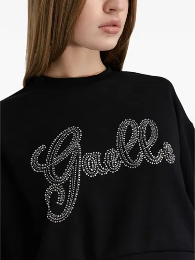 Gaëlle Embroidered Felpa Sweater In Black