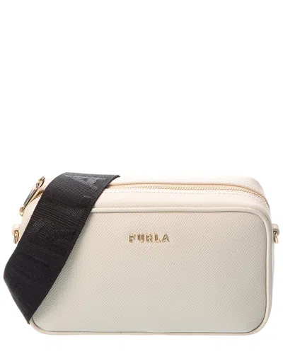 Furla Classic Leather Crossbody In White