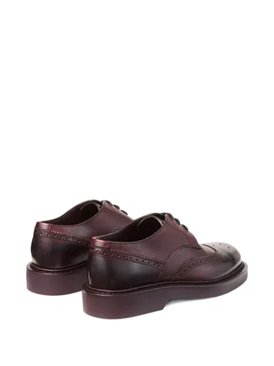 Jimmy Choo Rowan Brogue Derby In Brown