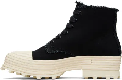 Camperlab Black Traktori Sneakers In Black