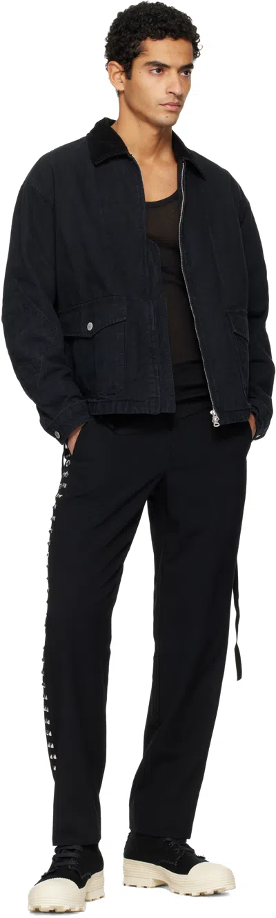 Camperlab Black Traktori Sneakers In Black