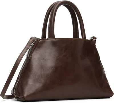 Coperni Brown Mini Data Bag In Brown