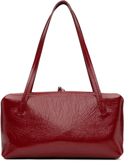 Jil Sander Red Goji Pillow Small Bag
