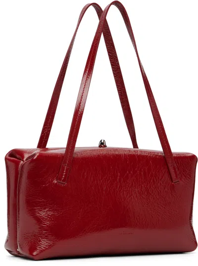 Jil Sander Red Goji Pillow Small Bag