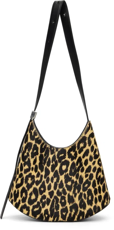 Jil Sander Animalier Small Eldorado Bag In Animal Print