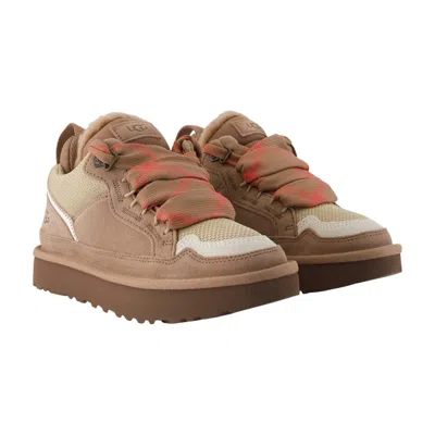 Ugg Lowmel Sneakers Woman Rocky Oak In Brown