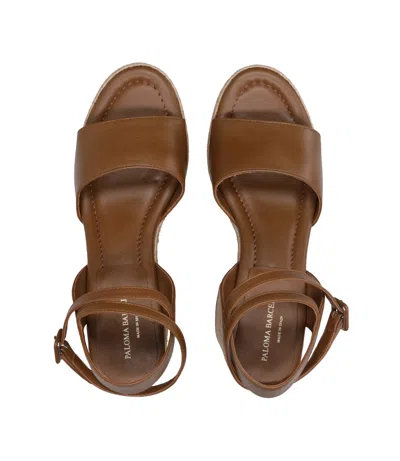Paloma Barceló Paloma Barcelò 凉鞋 皮革 棕色 In Brown