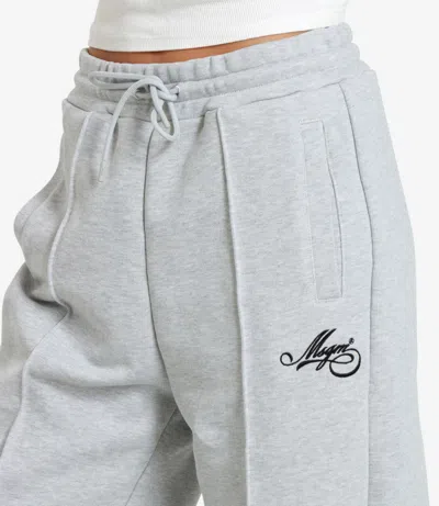 Msgm Trousers Grey In Gray