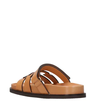 Tory Burch Sandals Camel In Brown