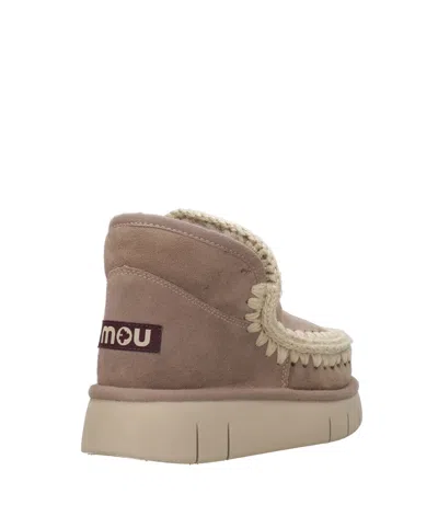 Mou Boots Dove Grey In Brown