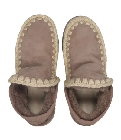 Mou Boots Dove Grey In Brown