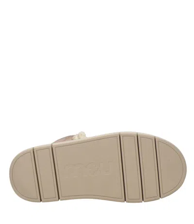 Mou Boots Dove Grey In Brown