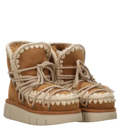 Mou Boots Brandy In Brown