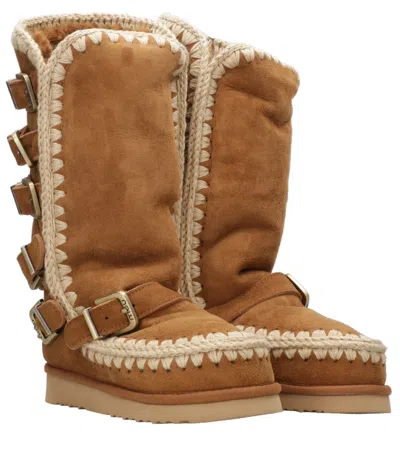 Mou Boots Brandy In Brown
