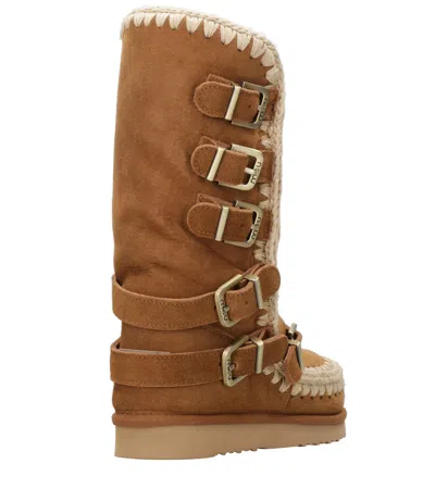 Mou Boots Brandy In Brown