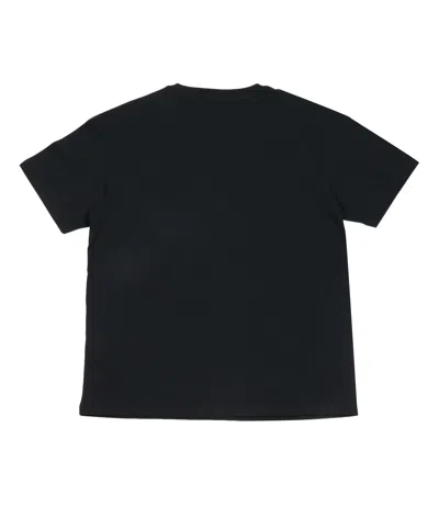 Balmain Women T-shirt With Print In Black