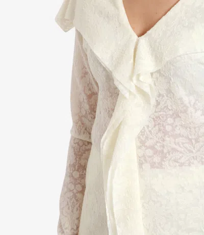 Philosophy By Lorenzo Serafini Shirts Ivory In Neutral