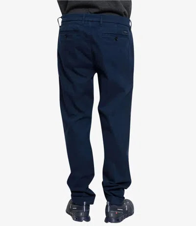 Fay Velvet Trousers In Blue