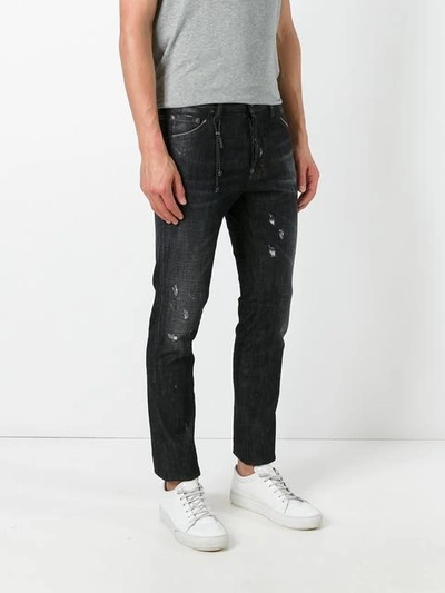 Dsquared2 'cool Guy' Lightly Distressed Jeans