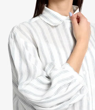 Max Mara Weekend Shirts White In White