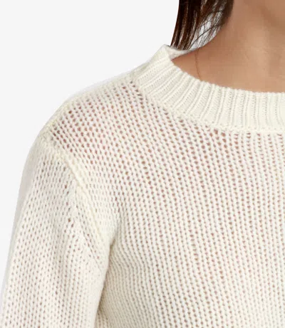 Max Mara Weekend Sweaters Cream In White