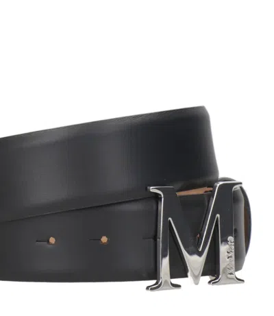 Max Mara Belts Black In Black