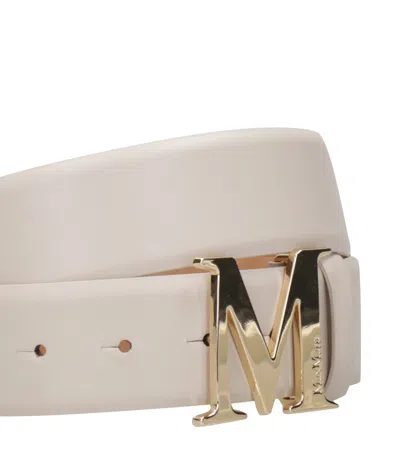 Max Mara Belts Cream In White