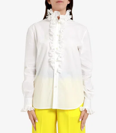 Philosophy By Lorenzo Serafini Shirts Ivory In White