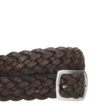 Orciani Belts Brown In Brown