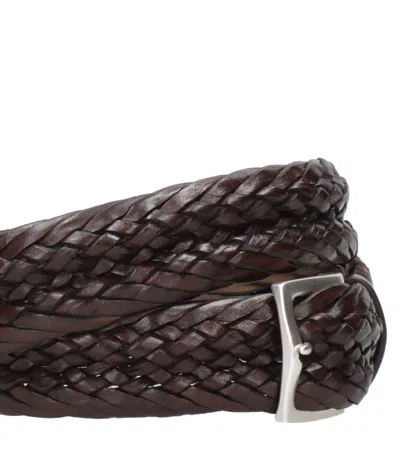Orciani Belts Brown In Brown