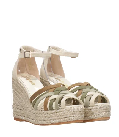 Espadrilles Sandals In Neutral