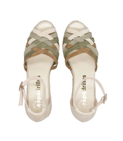 Espadrilles Sandals In Neutral