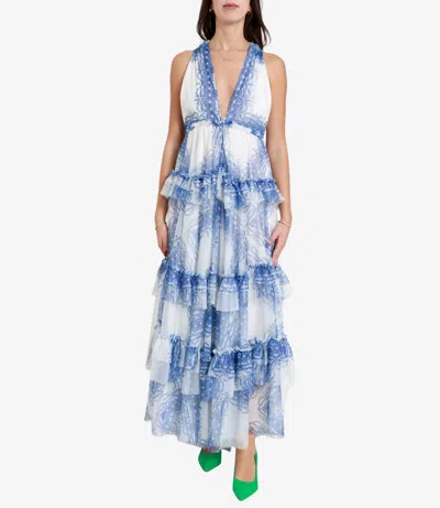 Philosophy By Lorenzo Serafini Dresses Clear Blue In Blue