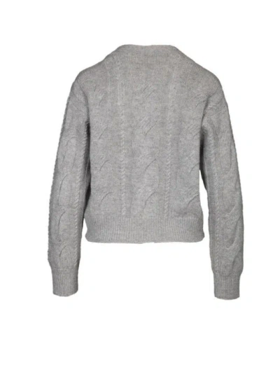 Max Mara Sweaters In Gray
