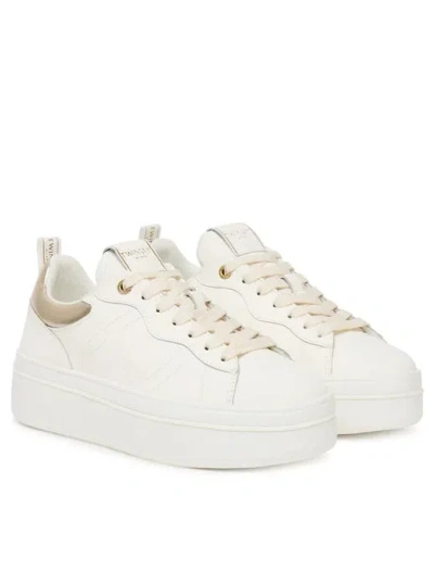 Twinset Twin Set Logo Sneakers In White