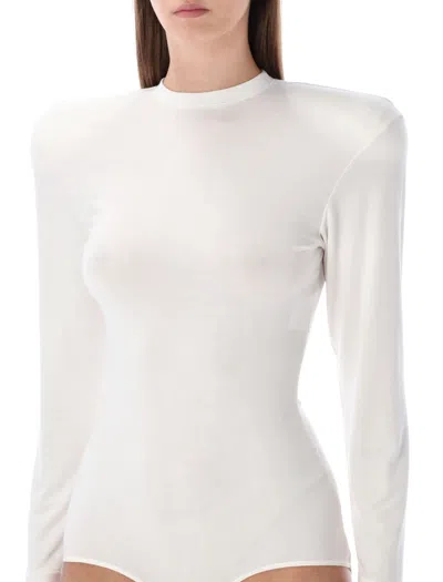 Magda Burtym Top White In White