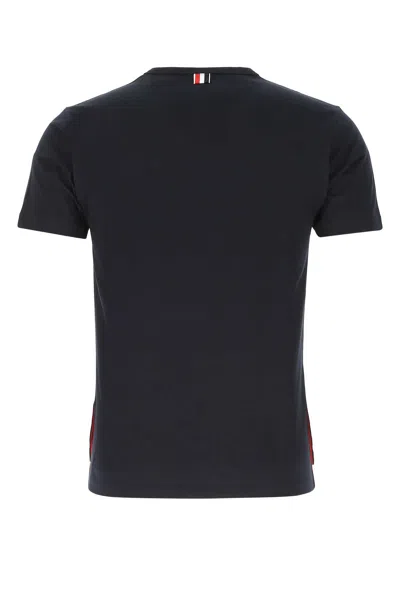 Thom Browne Pocket Jersey T-shirt In Blue