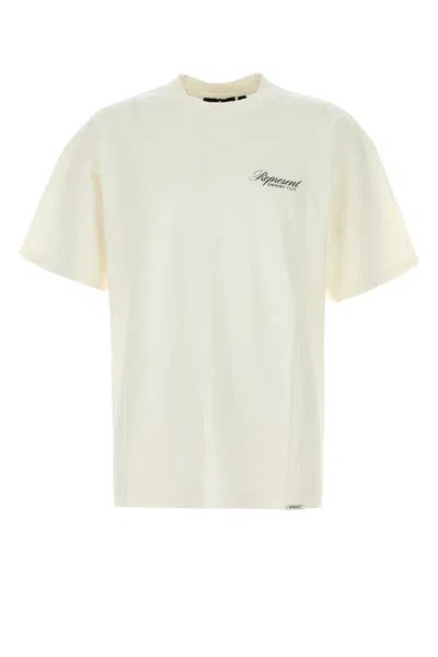 Represent Graphic Print Crew Neck T-shirt In White